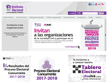 Tablet Screenshot of iepcjalisco.org.mx